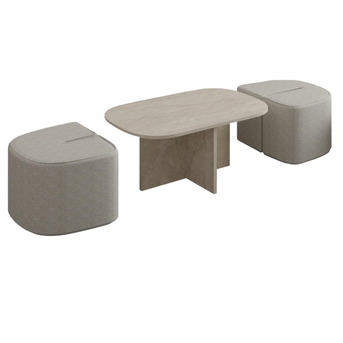Hanah Home Twin - Travertino
